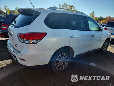 Trzecie zdjęcie samochodu z tyłu: 2015 NISSAN PATHFINDER SL VIN:5N1AR2MM7FC715119 - miniatura