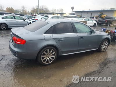 Trzecie zdjęcie samochodu z tyłu: 2012 AUDI A4 PREMIUM PLUS VIN:WAUFFAFL0CA112602 - miniatura