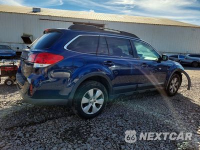Trzecie zdjęcie samochodu z tyłu: 2010 SUBARU OUTBACK 2.5I PREMIUM VIN:4S4BRCHC1A3334824 - miniatura