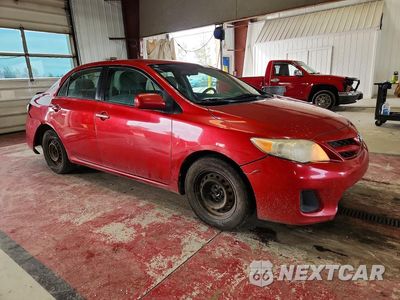 Czwarte zdjęcie samochodu z boku: 2011 TOYOTA COROLLA LE VIN:2T1BU4EE2BC644066 - miniatura