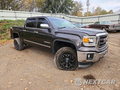 Czwarte zdjęcie samochodu z boku: 2015 GMC SIERRA K1500 SLT VIN:3GTU2VEC7FG248083 - miniatura
