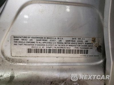 Zdjęcie 13 z 13 samochodu: 2012 VOLKSWAGEN JETTA TDI VIN:3VWPL7AJ0CM631402 - miniatura