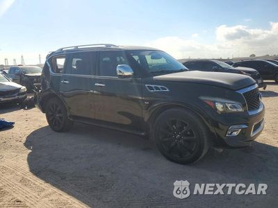 Czwarte zdjęcie samochodu z boku: 2015 INFINITI QX80 VIN:JN8AZ2NFXF9573564 - miniatura