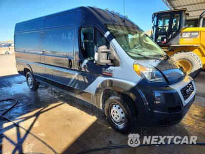 Czwarte zdjęcie samochodu z boku: 2021 RAM PROMASTER 3500 DELIVERY VAN VIN:3C6MRVJG6ME536343 - miniatura