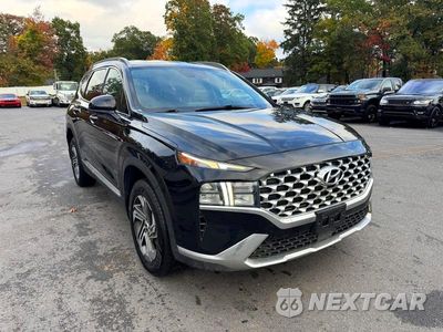 Czwarte zdjęcie samochodu z boku: 2022 HYUNDAI SANTA FE SEL VIN:5NMS2DAJ2NH437426 - miniatura