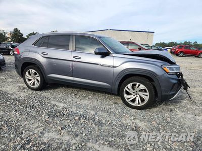 Czwarte zdjęcie samochodu z boku: 2020 VOLKSWAGEN ATLAS CROSS SPORT SE VIN:1V25E2CA4LC217561 - miniatura