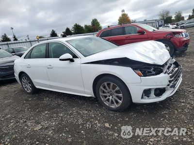 Czwarte zdjęcie samochodu z boku: 2022 AUDI A4 PREMIUM 40 VIN:WAUABAF43NN008177 - miniatura
