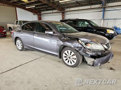 Czwarte zdjęcie samochodu z boku: 2013 HONDA ACCORD EXL VIN:1HGCR3F82DA036260 - miniatura