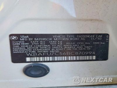 Zdjęcie 12 z 12 samochodu: 2011 BMW 535 XI VIN:WBAFU7C56BC870994 - miniatura