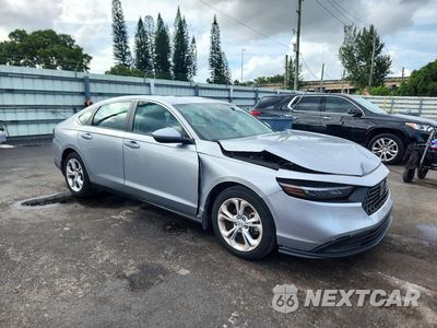 Czwarte zdjęcie samochodu z boku: 2025 HONDA ACCORD LX VIN:1HGCY1F23SA075634 - miniatura