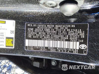 Zdjęcie 12 z 13 samochodu: 2026 TOYOTA COROLLA LE VIN:5YFB4MDE0TP425030 - miniatura