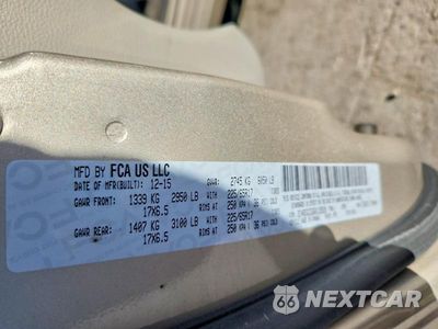 Zdjęcie 14 z 14 samochodu: 2016 DODGE GRAND CARAVAN SXT VIN:2C4RDGCG3GR123529 - miniatura
