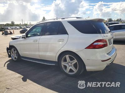 Drugie zdjęcie samochodu z przodu: 2012 MERCEDES-BENZ ML 550 4MATIC VIN:4JGDA7DBXCA061045 - miniatura