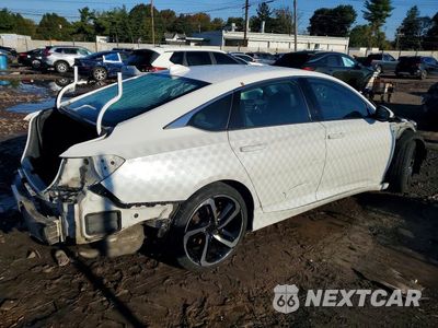 Trzecie zdjęcie samochodu z tyłu: 2020 HONDA ACCORD SPORT VIN:1HGCV1F39LA151733 - miniatura