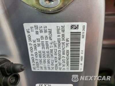 Zdjęcie 14 z 14 samochodu: 2020 HONDA CR-V EX VIN:2HKRW1H57LH403654 - miniatura