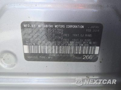 Zdjęcie 13 z 13 samochodu: 2018 MITSUBISHI OUTLANDER SE VIN:JA4AD3A36JZ051321 - miniatura