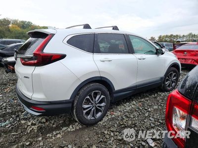 Trzecie zdjęcie samochodu z tyłu: 2022 HONDA CR-V EX VIN:5J6RW2H54NA000547 - miniatura