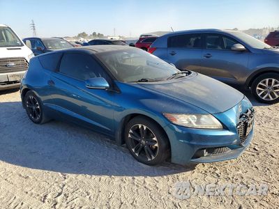 Czwarte zdjęcie samochodu z boku: 2014 HONDA CR-Z EX VIN:JHMZF1D65ES003187 - miniatura