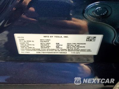 Zdjęcie 13 z 13 samochodu: 2026 TESLA MODEL Y VIN:7SAYGDEE6TF730353 - miniatura
