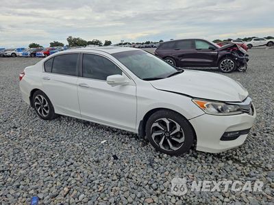 Czwarte zdjęcie samochodu z boku: 2016 HONDA ACCORD EXL VIN:1HGCR2F88GA111462 - miniatura
