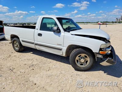 Czwarte zdjęcie samochodu z boku: 2002 CHEVROLET SILVERADO C1500 VIN:1GCEC14W72Z209123 - miniatura