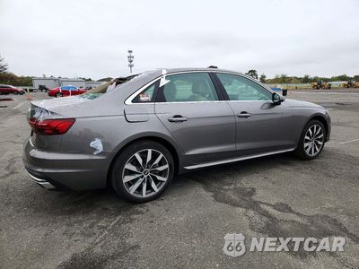 Trzecie zdjęcie samochodu z tyłu: 2022 AUDI A4 PREMIUM PLUS 40 VIN:WAUBBAF47NN008445 - miniatura
