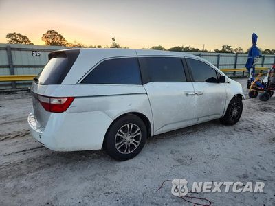 Trzecie zdjęcie samochodu z tyłu: 2011 HONDA ODYSSEY EXL VIN:5FNRL5H66BB040656 - miniatura