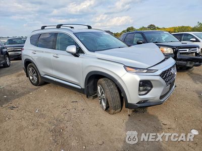 Czwarte zdjęcie samochodu z boku: 2020 HYUNDAI SANTA FE SEL VIN:5NMS3CAD7LH164045 - miniatura