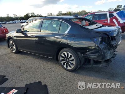 Drugie zdjęcie samochodu z przodu: 2017 HONDA ACCORD HYBRID EXL VIN:JHMCR6F56HC028760 - miniatura