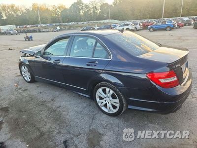 Drugie zdjęcie samochodu z przodu: 2012 MERCEDES-BENZ C 300 4MATIC VIN:WDDGF8BB7CR197846 - miniatura