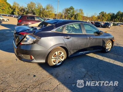 Trzecie zdjęcie samochodu z tyłu: 2016 HONDA CIVIC LX VIN:19XFC2F54GE230691 - miniatura