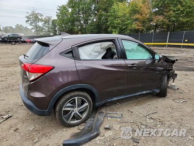 Trzecie zdjęcie samochodu z tyłu: 2022 HONDA HR-V EX VIN:3CZRU6H56NM716513 - miniatura