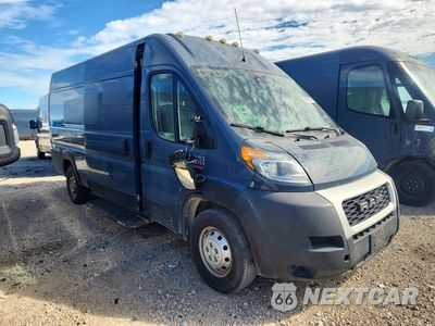 Czwarte zdjęcie samochodu z boku: 2021 RAM PROMASTER 3500 DELIVERY VAN VIN:3C6MRVJG6ME536245 - miniatura