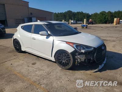Czwarte zdjęcie samochodu z boku: 2016 HYUNDAI VELOSTER TURBO VIN:KMHTC6AE2GU300459 - miniatura