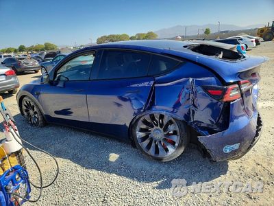 Drugie zdjęcie samochodu z przodu: 2021 TESLA MODEL Y VIN:5YJYGDEF6MF264012 - miniatura