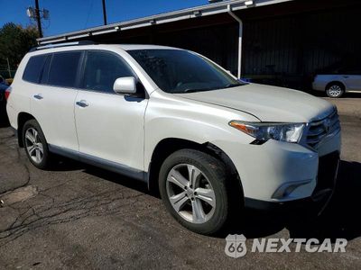 Czwarte zdjęcie samochodu z boku: 2012 TOYOTA HIGHLANDER LIMITED VIN:5TDDK3EH7CS166139 - miniatura