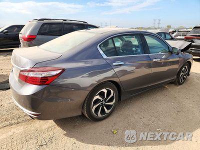 Trzecie zdjęcie samochodu z tyłu: 2017 HONDA ACCORD EX VIN:1HGCR2F76HA228210 - miniatura