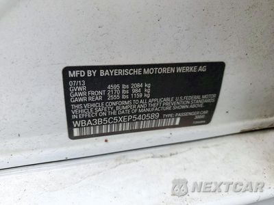 Zdjęcie 12 z 12 samochodu: 2014 BMW 328 XI SULEV VIN:WBA3B5C5XEP540589 - miniatura