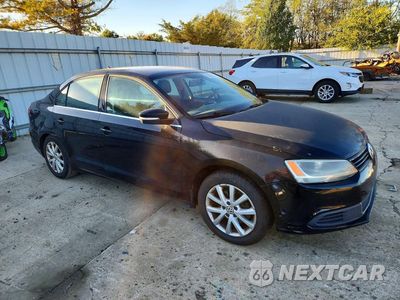 Czwarte zdjęcie samochodu z boku: 2014 VOLKSWAGEN JETTA SE VIN:3VWD17AJ2EM325149 - miniatura