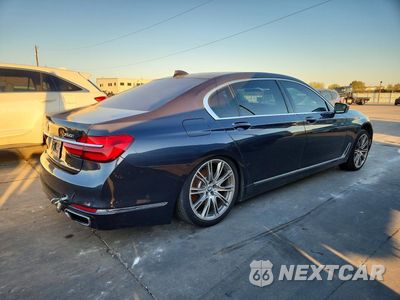 Trzecie zdjęcie samochodu z tyłu: 2017 BMW 750 I VIN:WBA7F0C39HGM21749 - miniatura