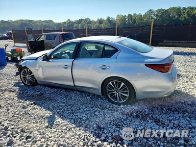 Drugie zdjęcie samochodu z przodu: 2018 INFINITI Q50 3.0T LUXE VIN:JN1EV7AP5JM591774 - miniatura