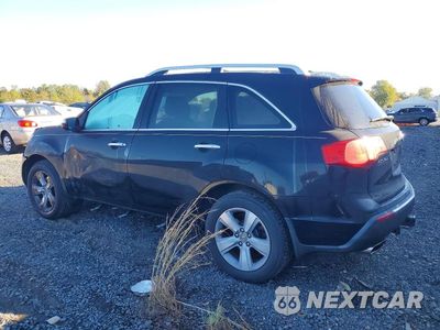 Drugie zdjęcie samochodu z przodu: 2010 ACURA MDX VIN:2HNYD2H29AH504045 - miniatura