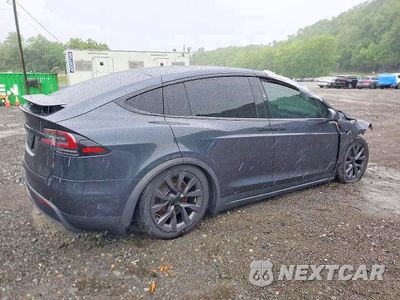 Trzecie zdjęcie samochodu z tyłu: 2024 TESLA MODEL X VIN:7SAXCDE54RF445506 - miniatura