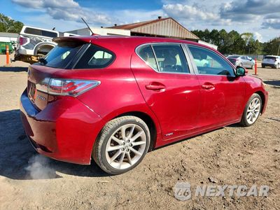 Trzecie zdjęcie samochodu z tyłu: 2012 LEXUS CT 200 VIN:JTHKD5BH8C2112839 - miniatura