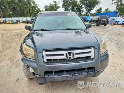 Piąte zdjęcie samochodu w środku: 2006 HONDA PILOT EX VIN:2HKYF18576H544112 - miniatura