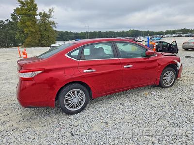Trzecie zdjęcie samochodu z tyłu: 2014 NISSAN SENTRA S VIN:3N1AB7AP0EL680241 - miniatura
