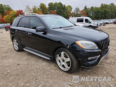 Czwarte zdjęcie samochodu z boku: 2013 MERCEDES-BENZ ML 350 4MATIC VIN:4JGDA5HB1DA145965 - miniatura