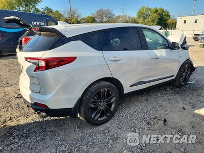 Trzecie zdjęcie samochodu z tyłu: 2022 ACURA RDX A-SPEC VIN:5J8TC2H66NL800561 - miniatura