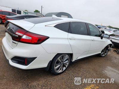 Trzecie zdjęcie samochodu z tyłu: 2018 HONDA CLARITY VIN:JHMZC5F19JC021293 - miniatura