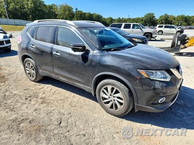 Czwarte zdjęcie samochodu z boku: 2014 NISSAN ROGUE SL VIN:5N1AT2MV4EC851166 - miniatura